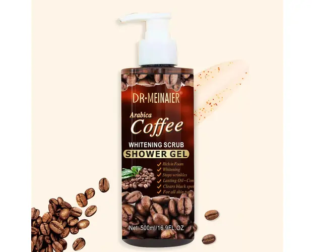 Gel De Dus Cu Extract De Cafea Arabica, 500ml