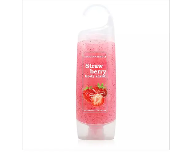 Gel De Dus Exfoliant, Body Scrub Strawberry 260ml