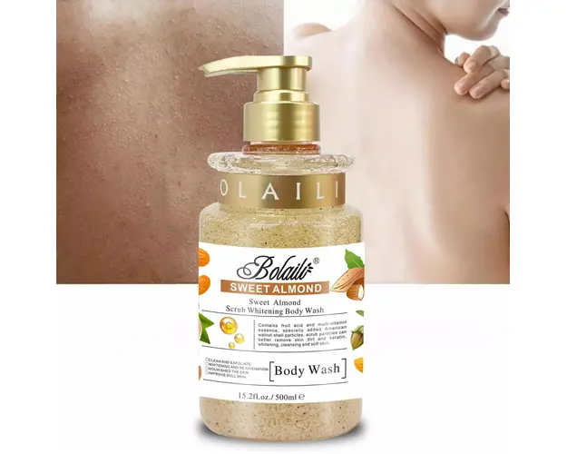 Gel De Dus Exfoliant, Migdale Dulci 500ml