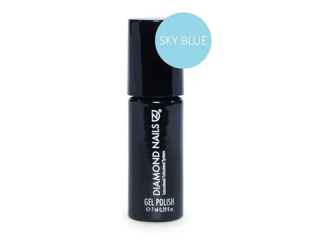 Gel Lac Rubber Base Sky Blue Diamond Nails 7 ml