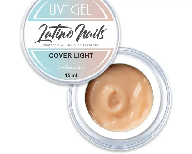 Gel Latino Nails Cover Light, 15 ml