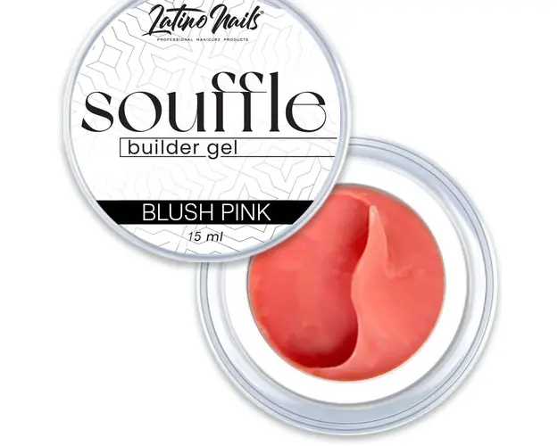 Gel Latino Nails Souffle Builder Gel Blush Pink 15 ml