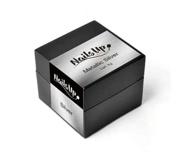 Gel Metalic NailsUp, Silver 8g