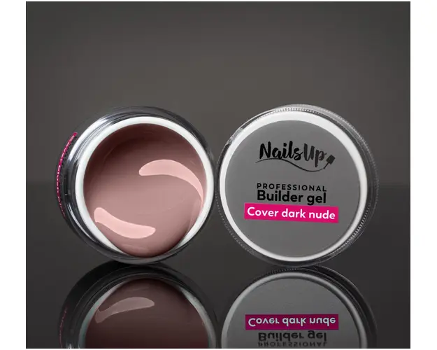 Gel UV Autonivelant NailsUp - Cover Dark Nude 15g