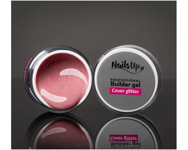 Gel UV Autonivelant NailsUp - Cover Glitter 50g
