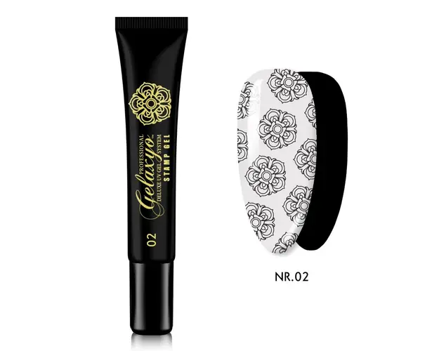 Stamp Gel Gelaxyo Black 02