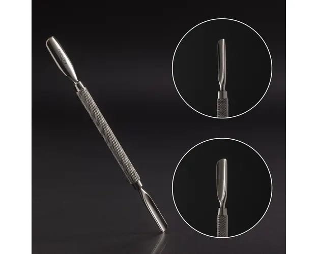 Instrument cuticule cu doua capete NailsUp, INOX, Pro Line, MC705