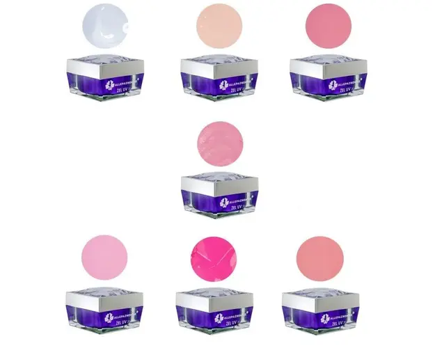 Kit Geluri Allepaznokcie 5+2 Cadou 15ml