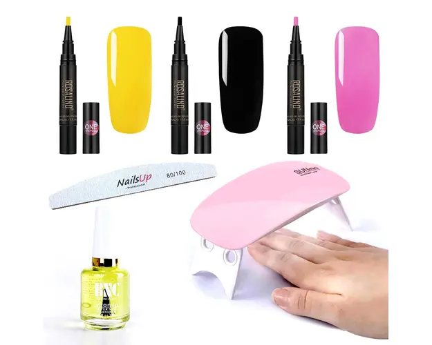 Kit Unghii Oja Semipermanenta Mini Zolla