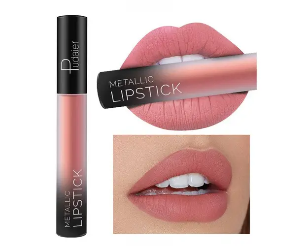 Luciu de Buze Metalic Matt, Rezistent la Apa, 05