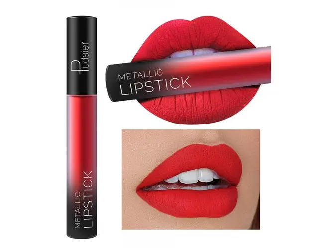 Luciu de Buze Metalic Matt, Rezistent la Apa, 11