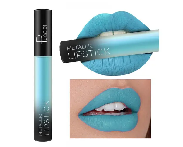 Luciu de Buze Metalic Matt, Rezistent la Apa, 26