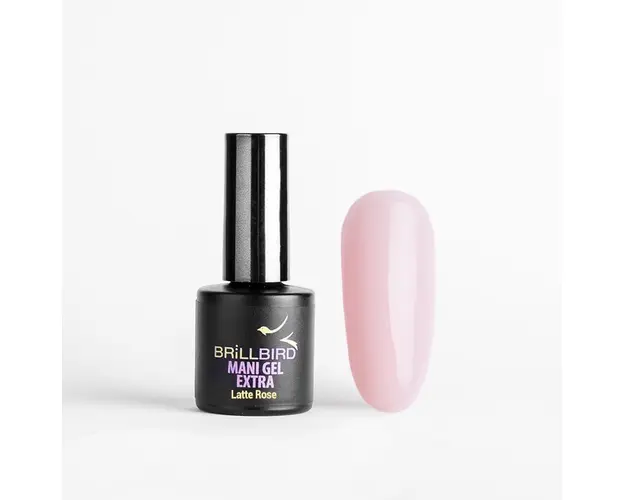 Mani Gel Extra Latte Rose  Rubber Base  8ml