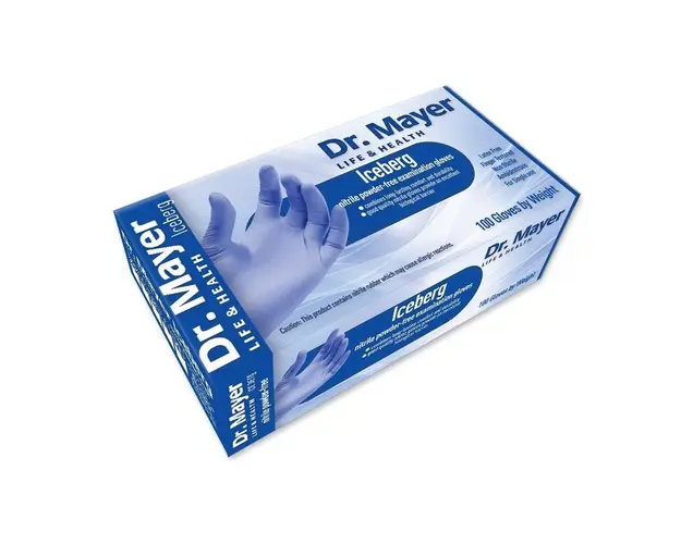 Manusi Nitril Indigo Iceberg Dr.Mayer XS