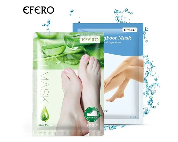 Masca Exfolianta Pentru Picioare Cu Extract De Aloe Vera