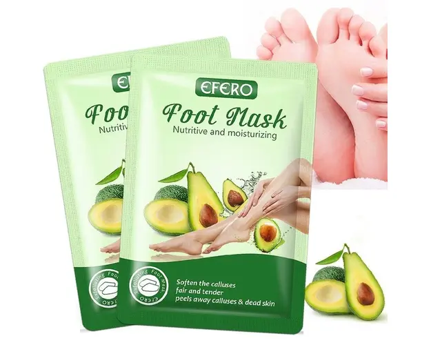 Masca Exfolianta Pentru Picioare Cu Extract De Avocado
