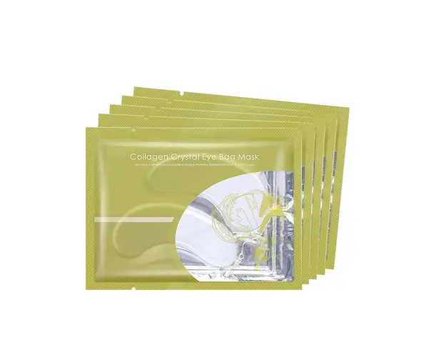 Masca Pentru Ochi Cu Colagen, Alb