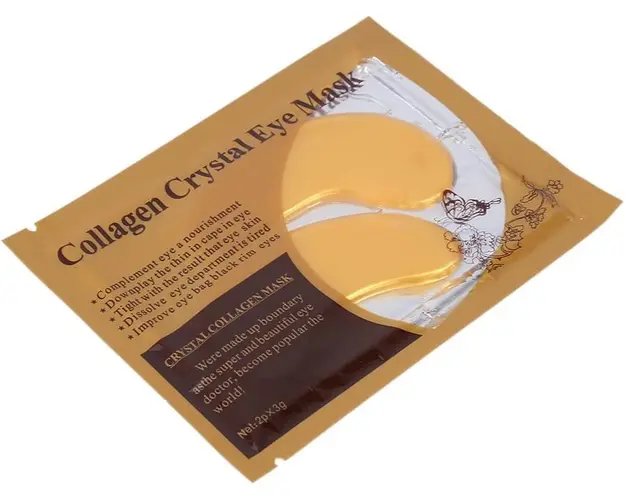 Masca Pentru Ochi Cu Colagen, Gold