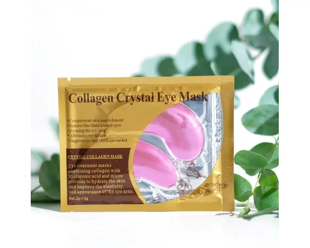 Masca Pentru Ochi Cu Colagen, Rose