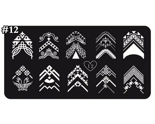 MATRITA METALICA DREPTUNGHIULARA 120mm X 60mm - 12