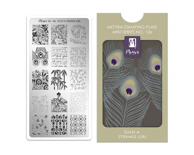 Matrita mini pentru stampila nr 106 - Stranie frumusete