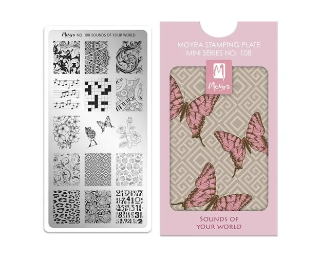 Matrita mini pentru stampila nr 108 - Sounds of your world