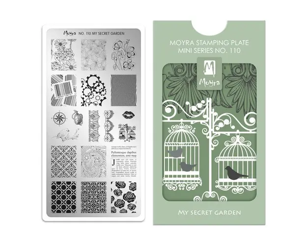 Matrita mini pentru stampila nr 110 - My secret garden