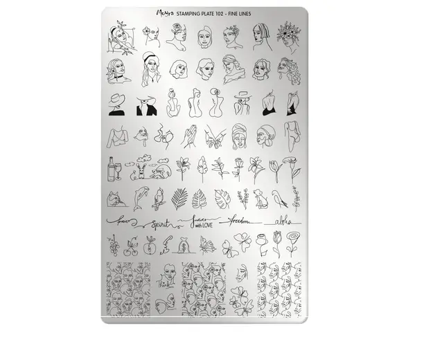 Matrita Moyra Pentru Stampila nr 102 - Fine Lines