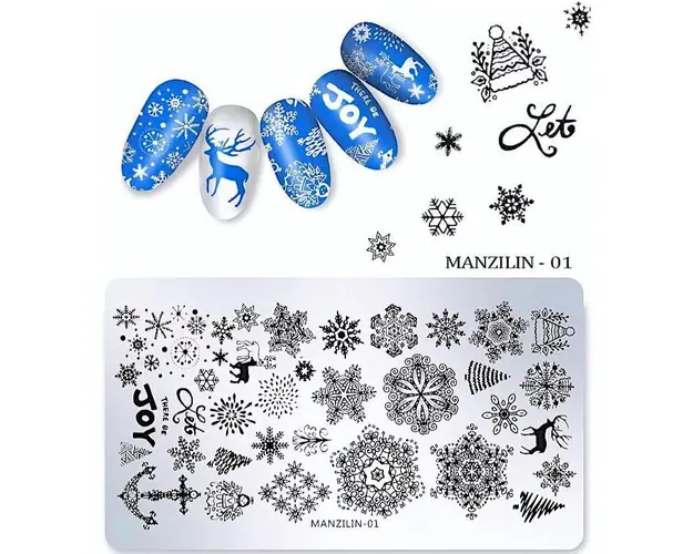 Matrita Unghii Metalica, Manzilin-01