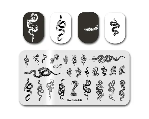 Matrita unghii metalica, MouTeen 042