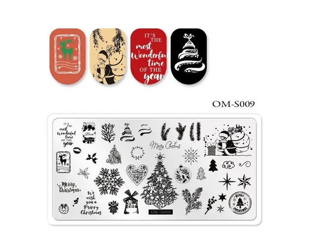 Matrita unghii metalica, OM-S009