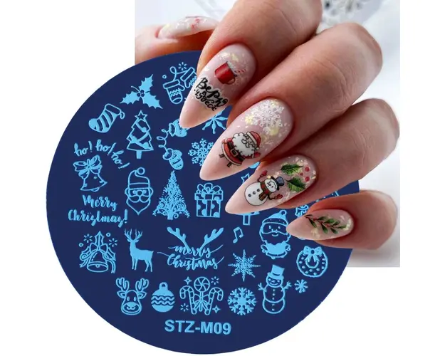 Matrita Unghii Metalica, STZ-M09