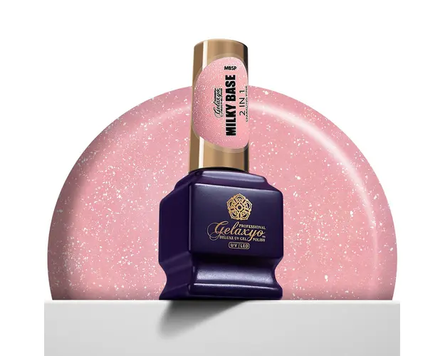 Milky Base Sparkling Pink 2 in 1 7ml