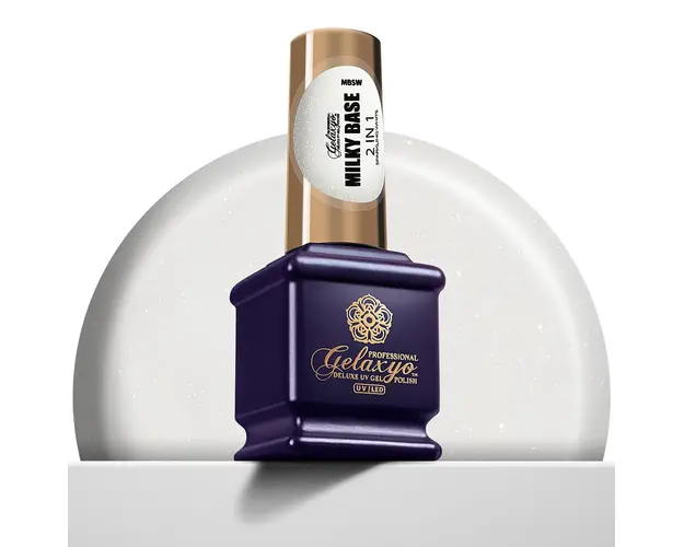 Milky Base Sparkling White 2 in 1 Gelaxyo 15ml