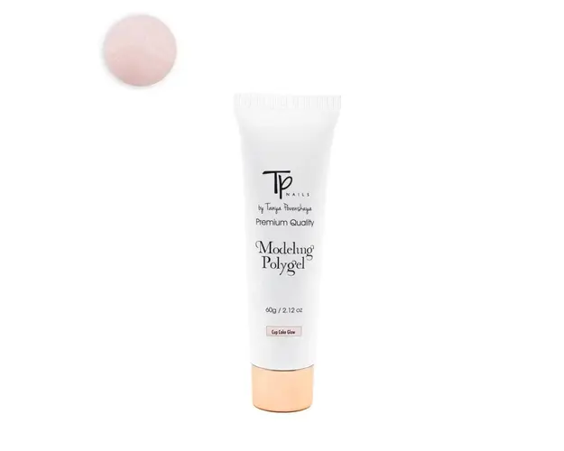 Modeling Polygel TpNails Shimmer Cupcake Glow 60g