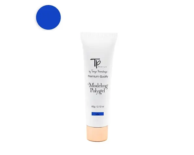 Modeling Polygel TpNails So Blue 60g