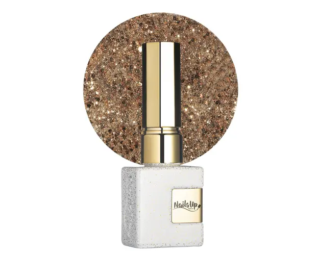 Oja Semipermanenta NailsUp - Gold Is Your Reflection The Gold of Abu-Dhabi 49, 8 ml