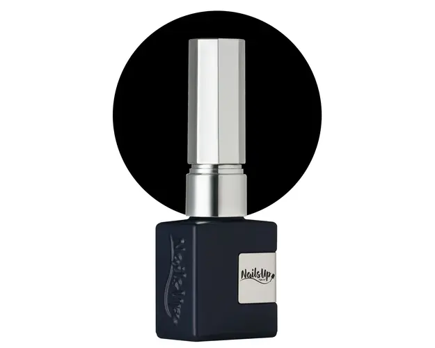 Oja Semipermanenta NailsUp - Infinity Silver 050 Black
