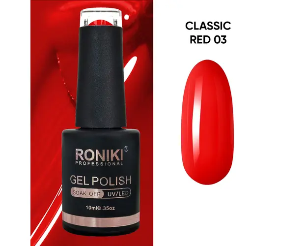 Oja Semipermanenta Roniki Classic Red 03