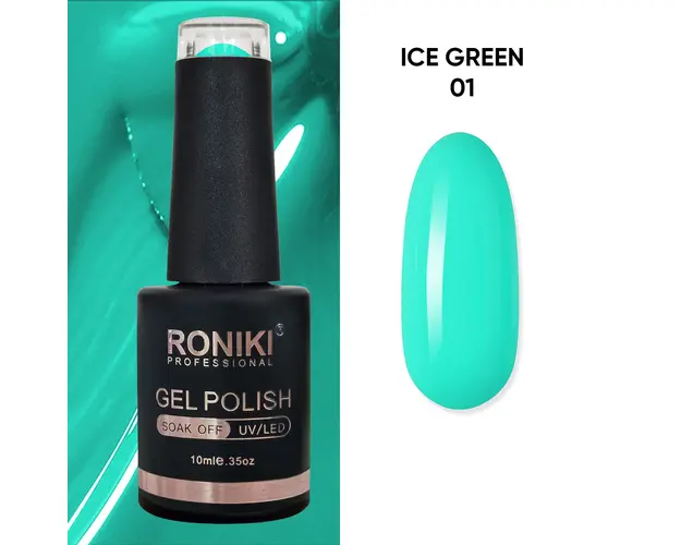 Oja Semipermanenta Roniki Ice Green 01