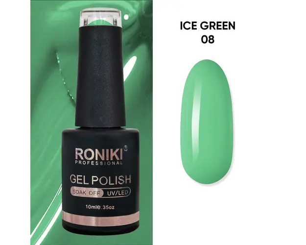 Oja Semipermanenta Roniki Ice Green 08
