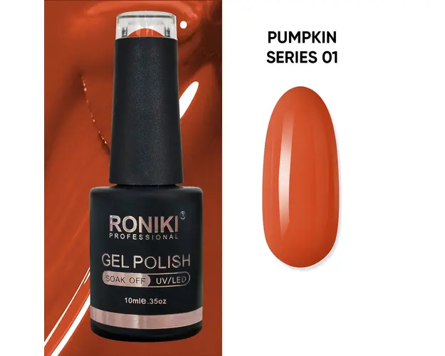 Oja Semipermanenta Roniki Pumpkin Colors 01