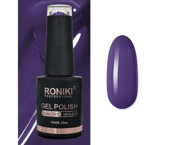 Oja Semipermanenta Roniki Purple Flower 02