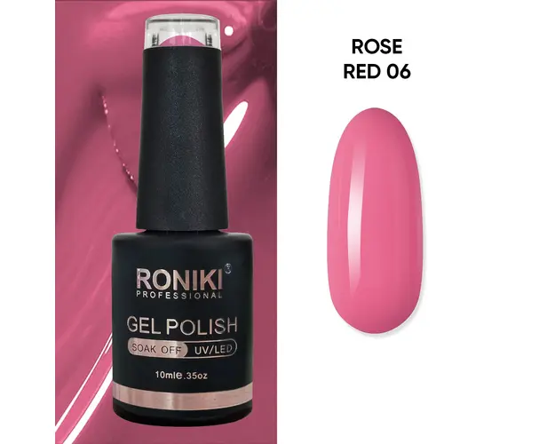 Oja Semipermanenta Roniki Rose Red 06
