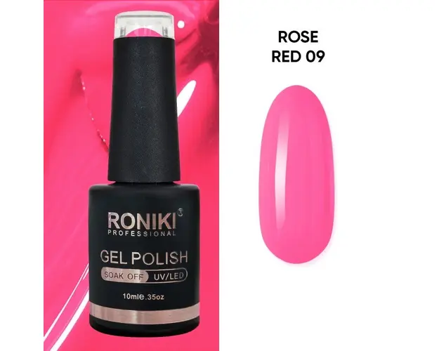 Oja Semipermanenta Roniki Rose Red 09