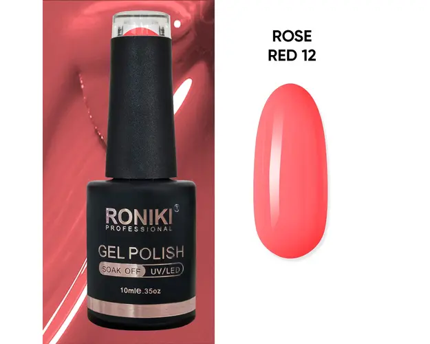 Oja Semipermanenta Roniki Rose Red 12