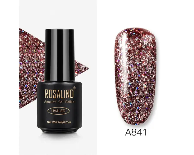 Oja Semipermanenta Rosalind Shiny Platinum - A841, 7ml
