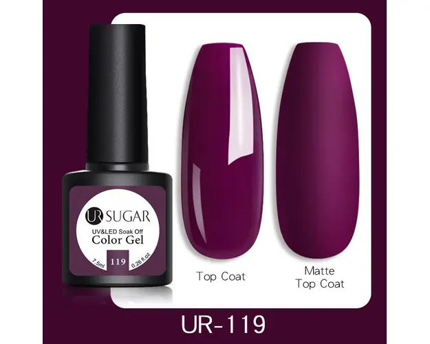 Oja Semipermanenta UR SUGAR 7.5ml - 119
