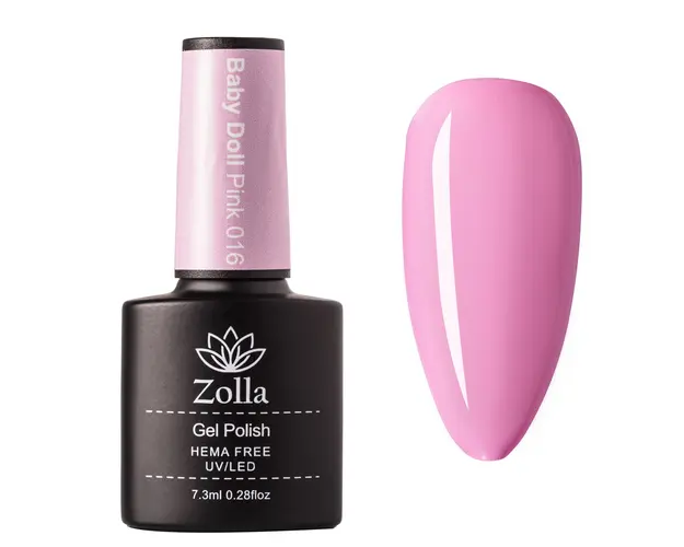 Oja Semipermanenta Zolla Hema Free Baby Doll Pink 016 - 7.3ml
