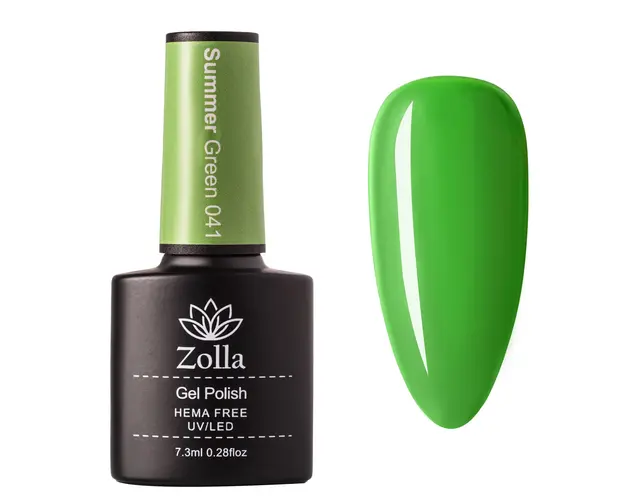 Oja Semipermanenta Zolla Hema Free Summer Green 041 - 7.3ml
